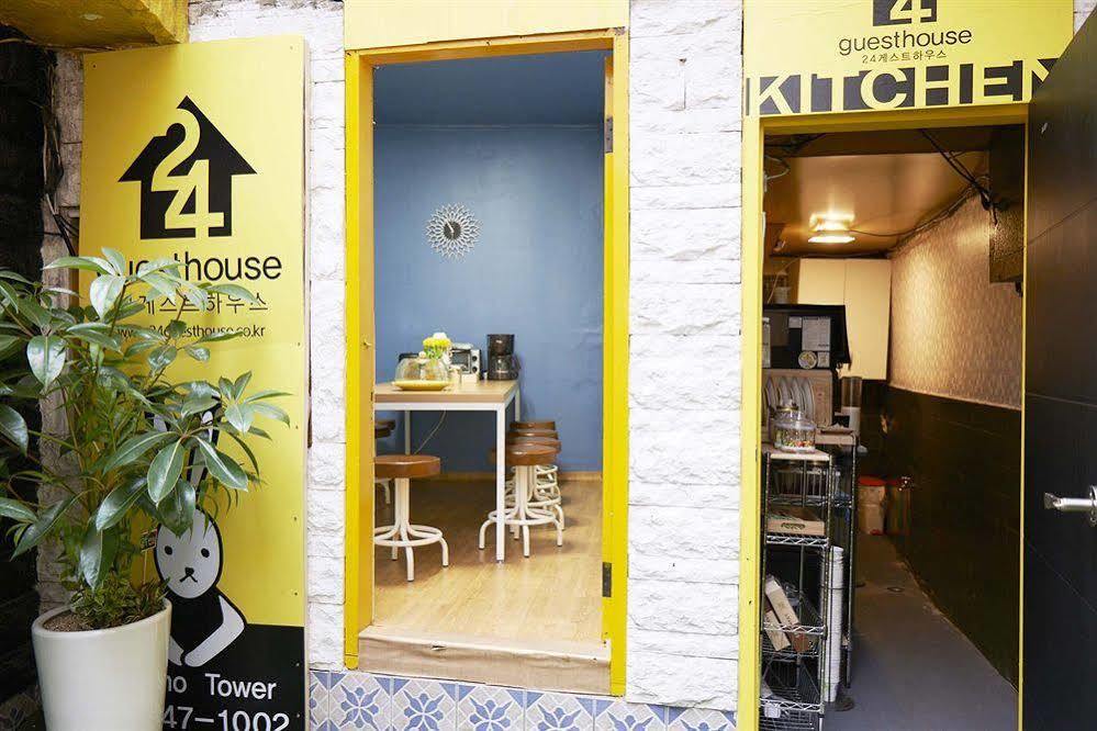 24 Guesthouse Jongno Tower Seul Exterior foto